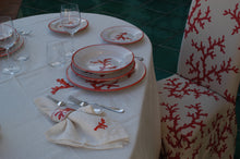 Carica l'immagine nel visualizzatore di Gallery, TOVAGLIA LINO CORALLO