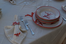 Carica l'immagine nel visualizzatore di Gallery, TOVAGLIA LINO CORALLO