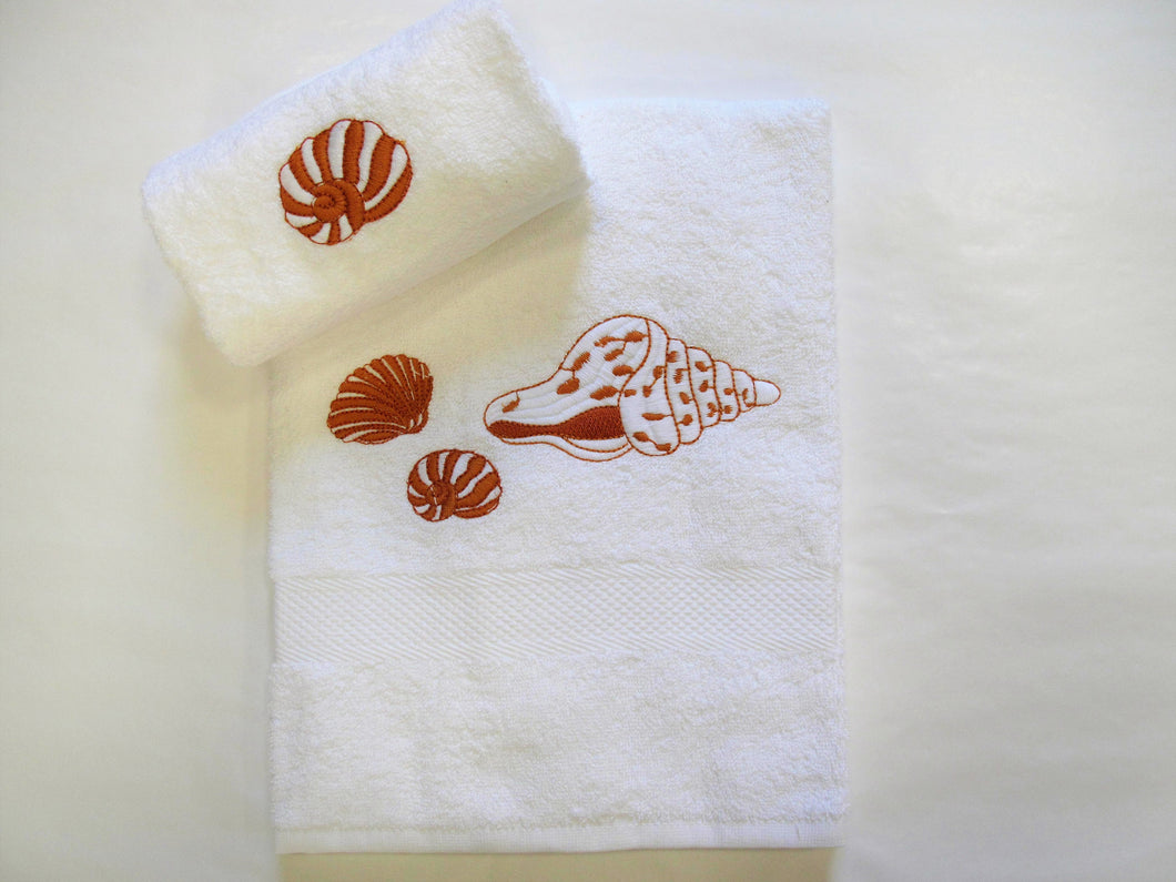 SET ASCIUGAMANI SPUGNA NAUTILUS